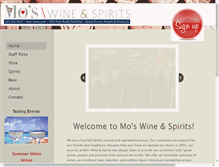 Tablet Screenshot of mos-wine.com